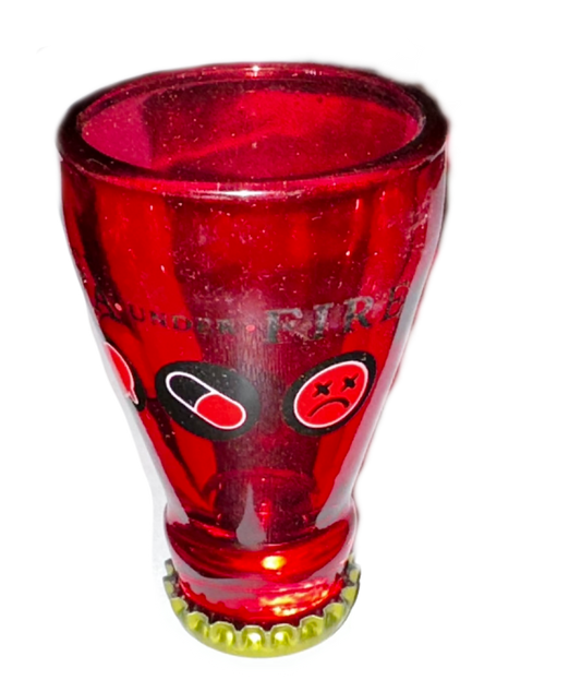 Red Shot Glass